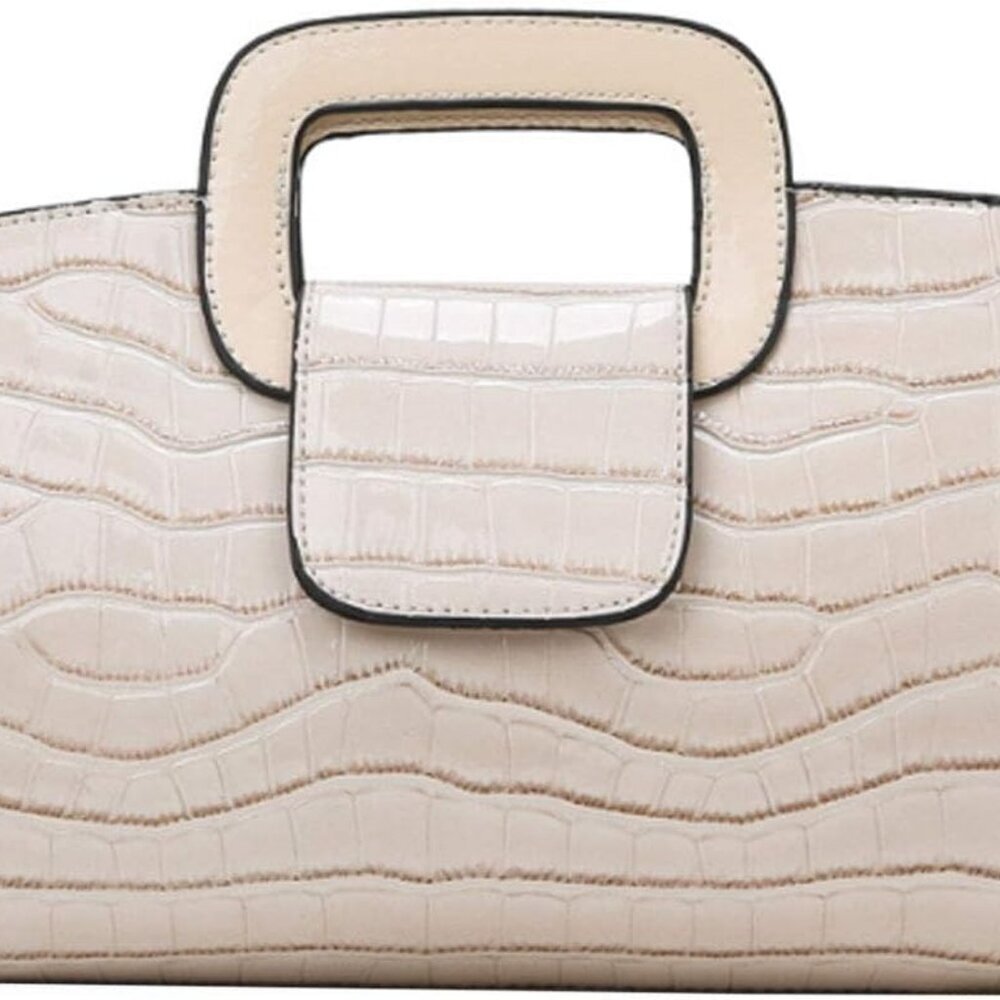 Women Vintage Flap Tote Top Handle Satchel Handbags PU Leather Clutch Purse Shou